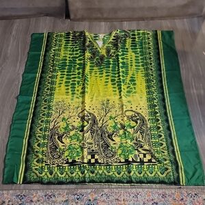 Gypsie blue cafgan dress